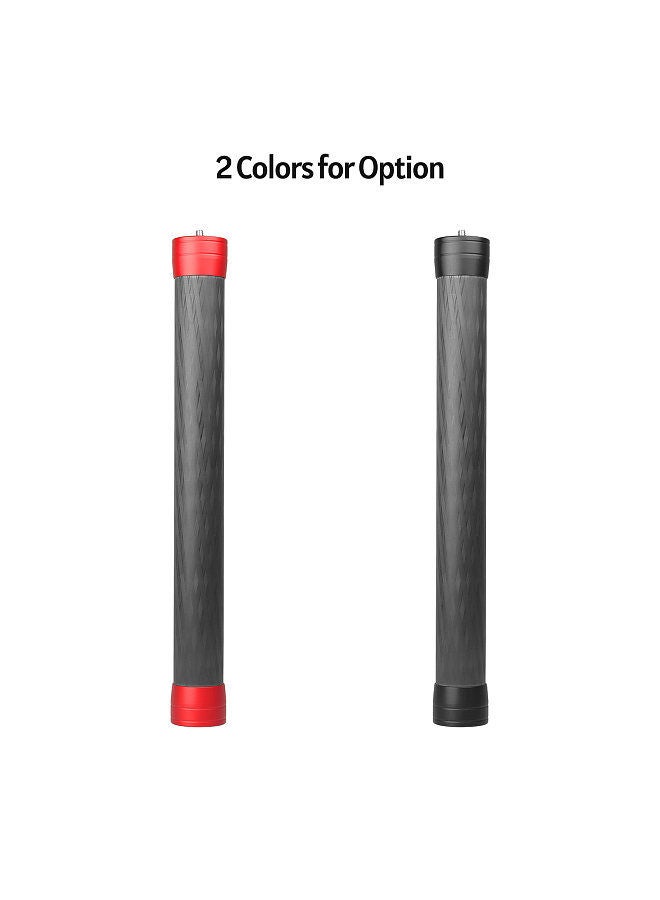 Universal Carbon Fiber Extension Pole Rod 35cm/13.8in with 1/4-inch 3/8-inch Mounting Interface for Camera Gimbal Stabilizer Video Cage Phone Rig  - Image 2