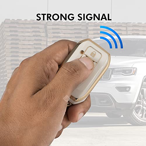 Shopoflux® TPU Key Cover for Suzuki and Toyota Models - Compatible with Baleno, Grand Vitara, XL6, Swift, Brezza, Ignis, Ertiga, Dzire, Fronx, Urban Cruiser, Rumion, Glanza, Hyryder,Victoris (White) - Image 3