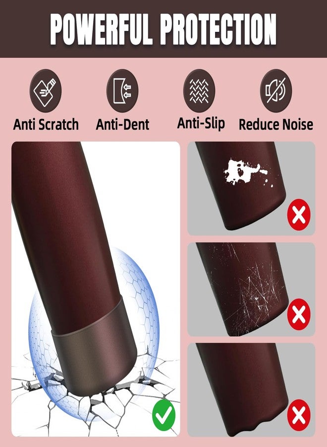 BKBY 2PCS Silicone Boot Compatible with Owala 30oz & 40oz FreeSip Sway Bottles & Tumblers, Protective Anti-Slip Bottom Cover Sleeve for Freesip Sway Tumbler (Chameleon Red Gold) - Image 3