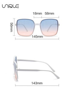 Unique Sun Glasses - Square Sun  Glasses - Gradient Sun  Glasses - Vintage Sun Glasses - UV400 Sun Glasses - Fashion Sun Glasses for Women  - Image 2