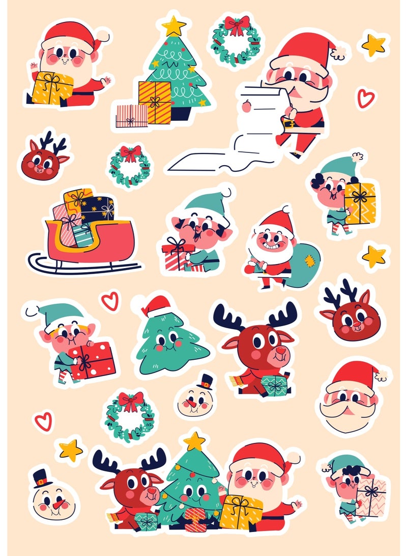 Kobayti Twinkle Winter Double Cups 8 oz  - Pack of 15 + Free stickers - Image 3