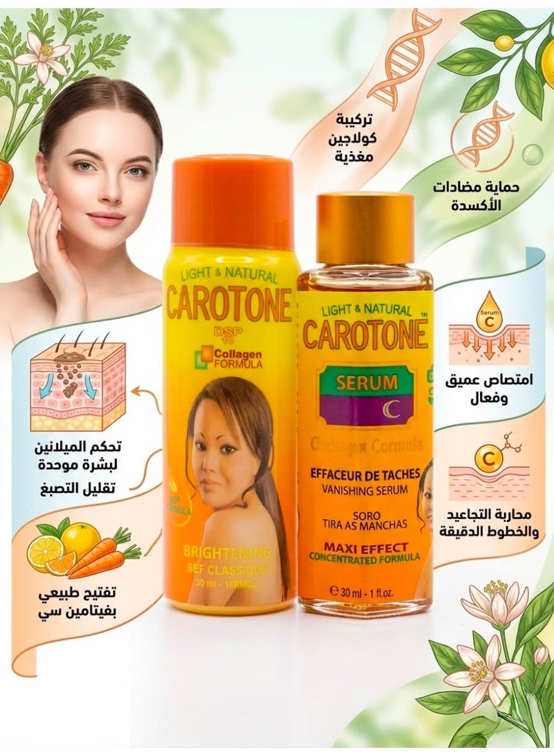Carotone Black Spot Corrector Serum 30ml & Brightening Oil 65ml - Image 2