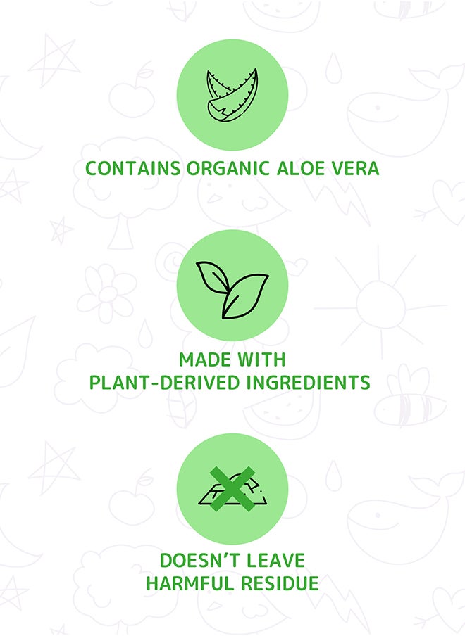 FRIENDLY ORGANIC Toy and Nursery Cleaner Spray | 100 ML Easy Clean Spray Bottle for Toys and Children Favorite Place | Vegan & 100% Organic  - Image 2