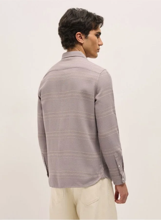 THE BEAR HOUSE Men's Shirt for Casual and Formal Wear | Classic Button-Down Style for Office, Daily Use, Travel, Events & All-Season Outfits | Versatile & Stylish Wardrobe Essential for Every Occasion