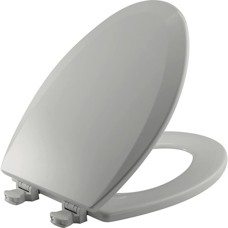 Bemis 1500EC 062 1500EC062 Toilet Seat, 1 Pack Elongated, Ice Grey - Image 1