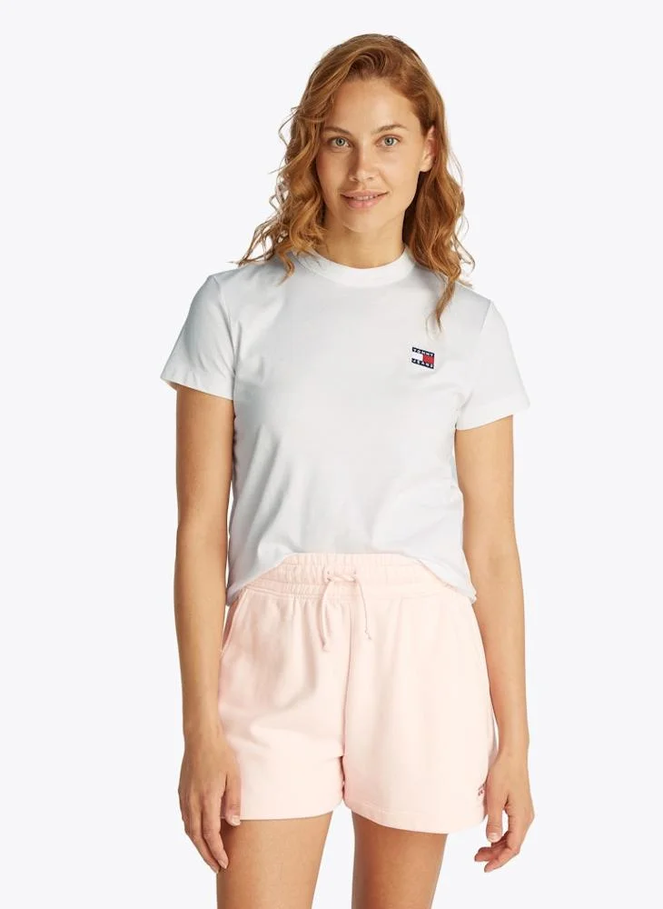 TOMMY JEANS Crew Neck Logo T-Shirt