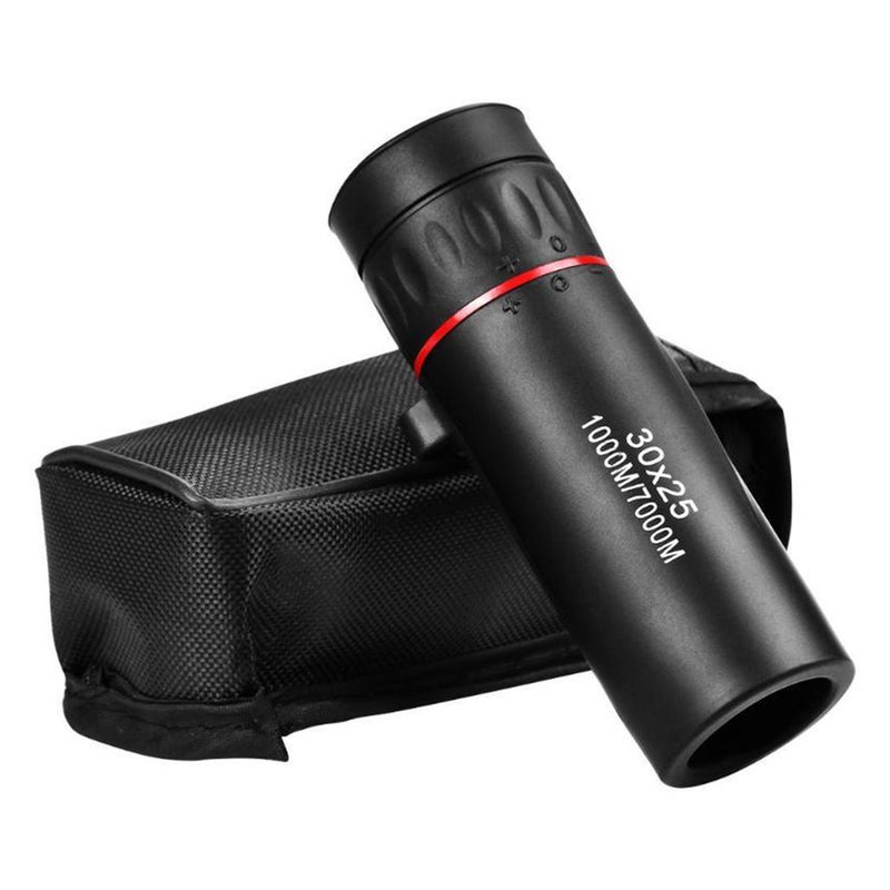 30x25 Mini Monocular Pocket Monocular Handheld Telescope with Carrying Bag for Hiking Camping Wildlife Observation Moon Sports Game Concert Watching - Image 1