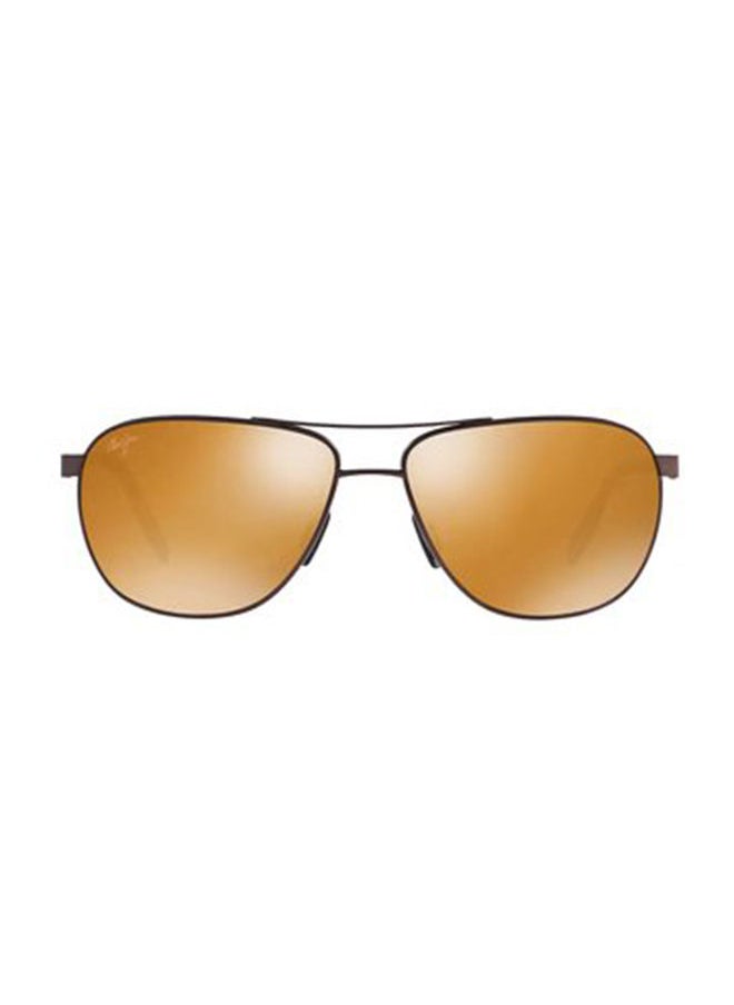 MAUI JIM Unisex Castles Sunglasses - Shape MJ728 01M 61 - Lens Size: 61 Mm  - Image 1