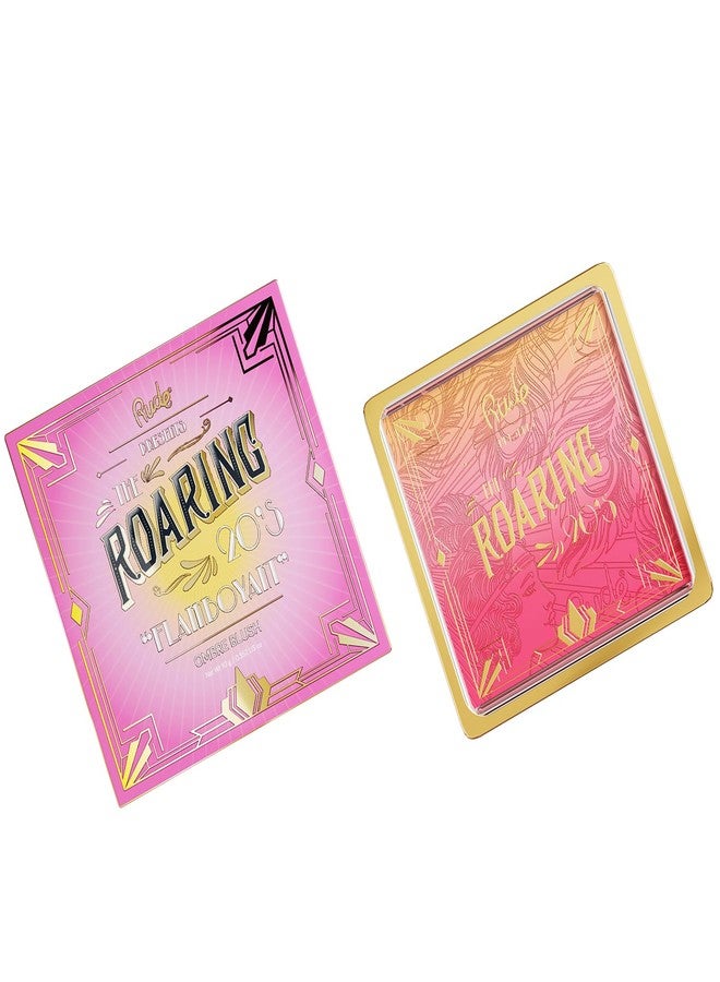 Rude The Roaring 20s Ombre Blush - Flamboyant by Rude Cosmetics for Women - 0.352 oz Blush