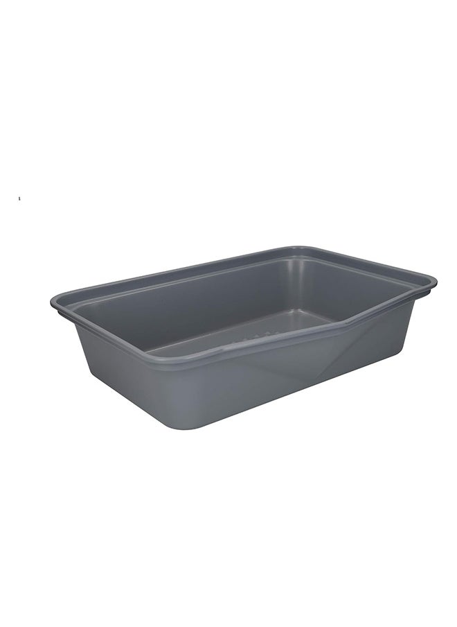 MASTERCLASS - MasterClass Smart Ceramic Large Roasting Tin with Robust Non Stick Coating, Carbon Steel, 41.5 x 31.5cm Stackable Deep Roaster Tray - Image 1