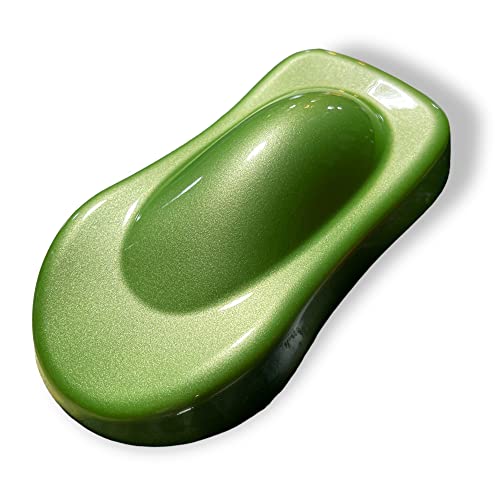 LiME LiNE Base Coat Maker Pigment Powder Automotive Grade Basecoat Metallic Green Pearl - Image 3