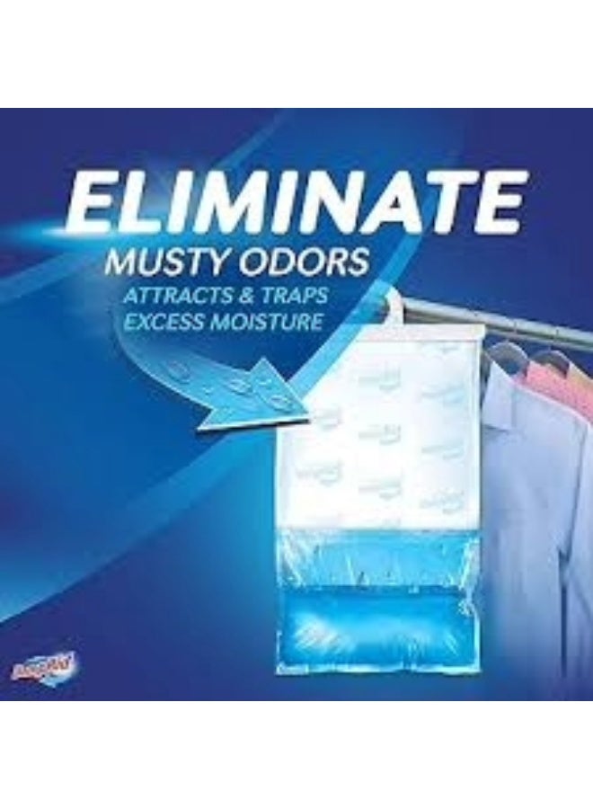 Damprid Hanging Moisture Absorber & Closet Freshener, Pure Linen Scent, 15.4 oz, Pack of 3, Traps Excess Moisture to Prevent Musty Odors, Time-Release Fragrance, Lasts Up to 60 Days - Image 3