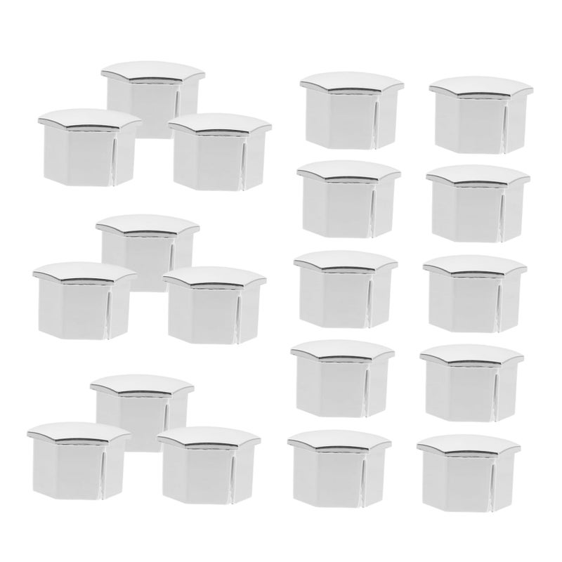 20 Pcs Wheel Nut Covers Black with Removal Tool Universal Fit for All Vehicles - Image 2