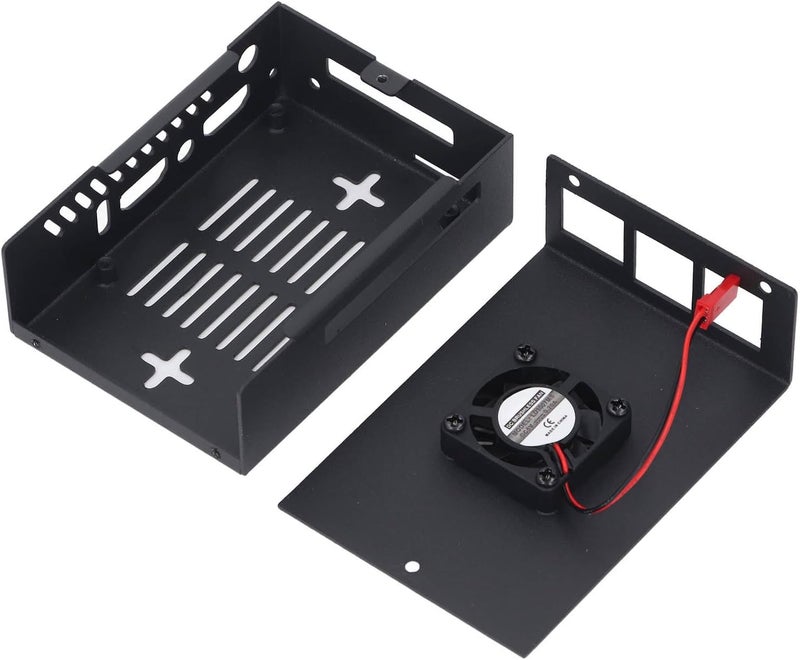 Dpofirs Single Board Computer Metall Cool Case, Protective Zinc Alloy Single Board Computer Cover with Fan for Maintenance - Image 5
