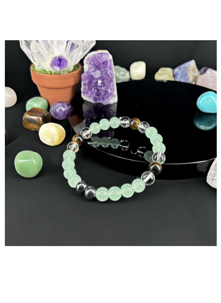 OASIS-TH - Unisex Bracelet 8mm Stress relief And Anxiety Relief Bracelet Natural Bead Bracelet Wtih Elegant Gift Box - Image 1