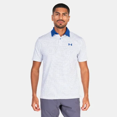 UNDER ARMOUR Men's UA Tee To Green Printed Polo Shirt