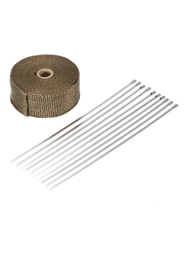 نيبمينينت غلاف حراري مع مجموعة أربطة كابلات من 10 قطع - Image 1