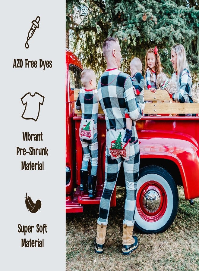 Lazy One Flapjacks, Matching Christmas Pajamas for The Dog, Baby & Kids, Teens, and Adults (Plaid Bear Cheeks, Large) - Image 5