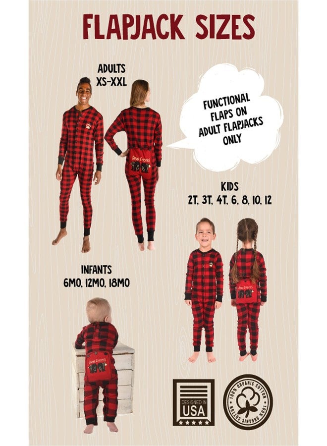 Lazy One Flapjacks, Matching Christmas Pajamas for The Dog, Baby & Kids, Teens, and Adults (Plaid Bear Cheeks, Large) - Image 3