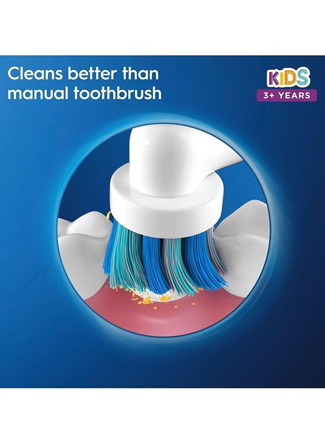 Oral-B Lightyear Kids Electric Toothbrush For Ages 3+, White - Image 3