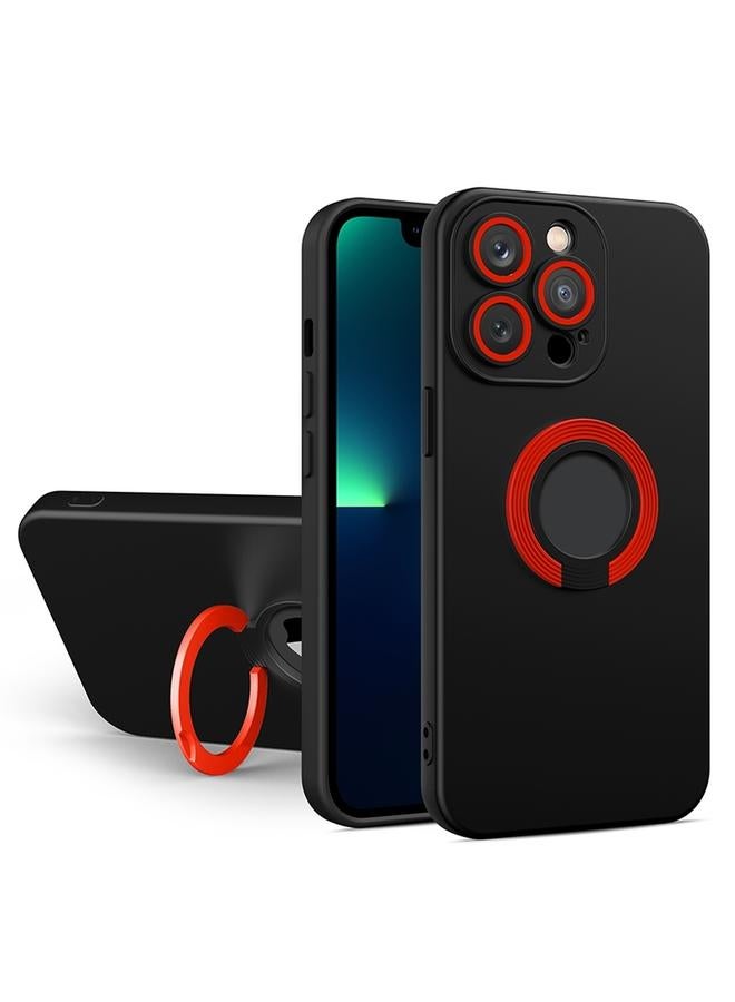 اس-توب جراب لهاتف iPhone 14 Plus مصنوع من مادة TPU بلون متباين - Image 1