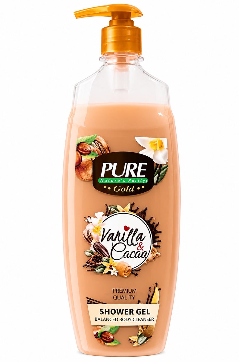 Shower Gel Balanced Body Cleanser With Vanilla Cocoa 1000 g
