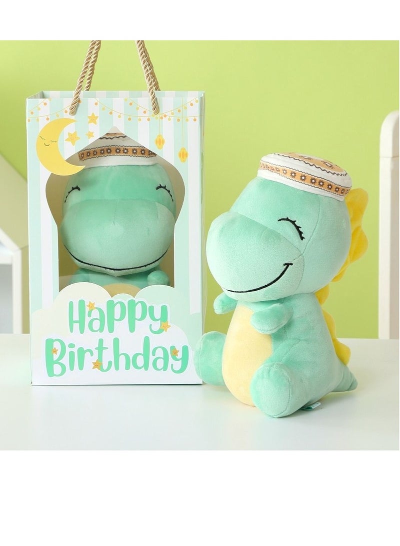 Mommy Yasmin Mommy Yasmin - Soothe & Talking Dinosaur | Ramadan & Eid Gift Surprise | Interactive & Soothing Toy | Customized Gift Bag | Sensory & Relaxing | Remote | for Baby & Toddlers & Kids  - Image 3