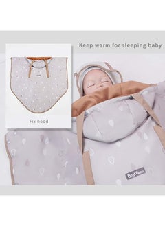 Best Baby Universal Four Seasons Weather Protector for Baby Carriers, Cloaks, Windproof, Waterproof, Removable Lining, Warm in Winter, Eco-Friendly Carrying  - Image 5