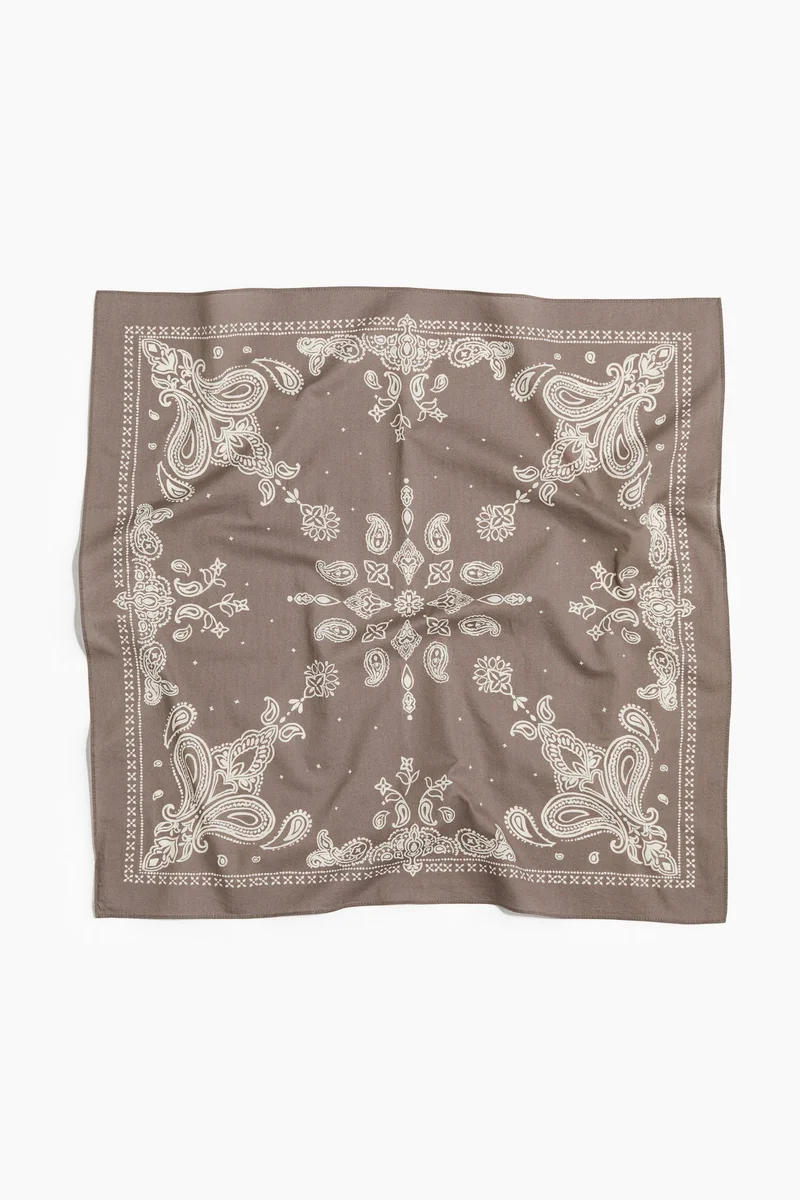 H&M Patterned neck scarf