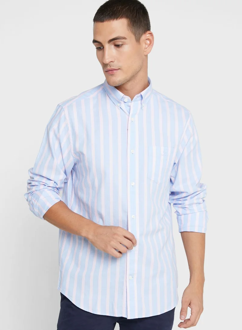 GANT Striped Regular Fit Shirt