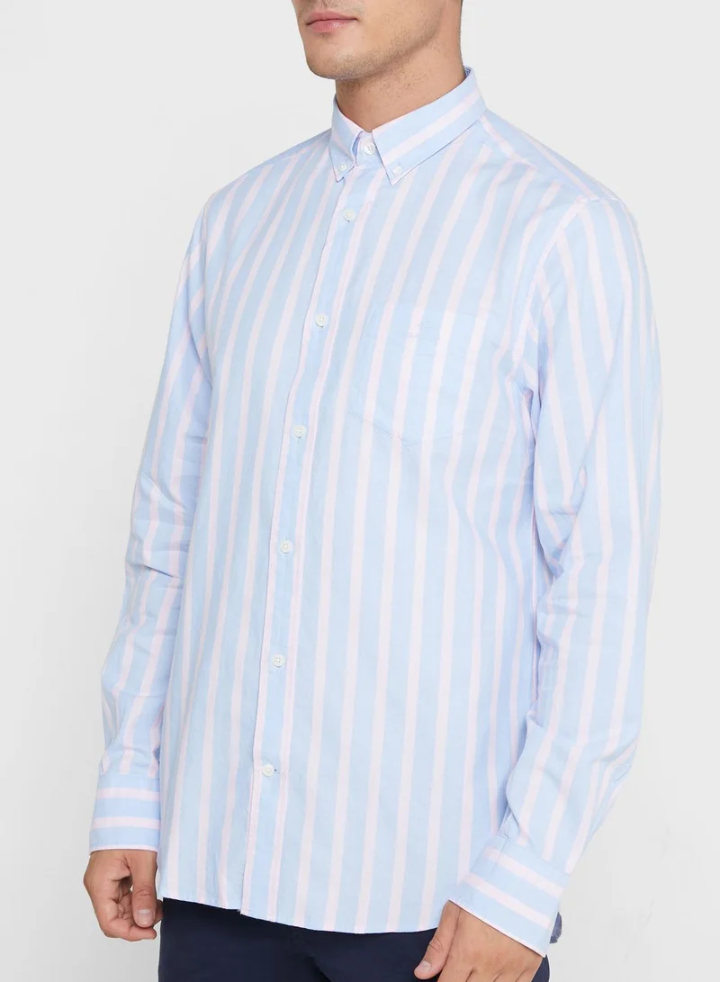 GANT Striped Regular Fit Shirt