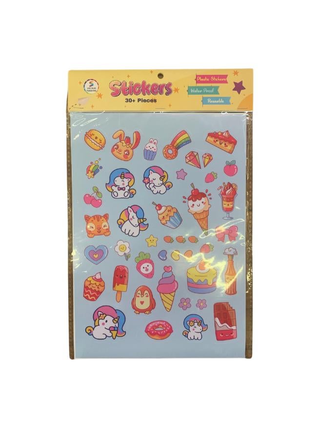 Stickers 30 Pieces - Sweetie Fantasy