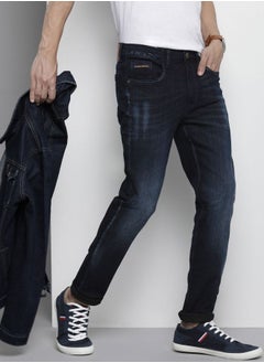 The Indian Garage Co Men Skinny Fit Solid Mid-Rise Stretchable Jeans  - Image 1