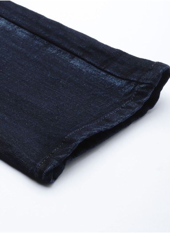 The Indian Garage Co Men Skinny Fit Solid Mid-Rise Stretchable Jeans  - Image 5