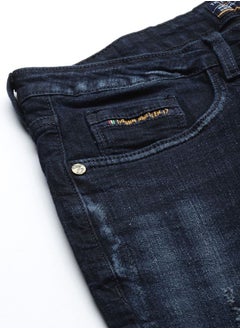 The Indian Garage Co Men Skinny Fit Solid Mid-Rise Stretchable Jeans  - Image 4