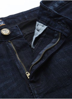 The Indian Garage Co Men Skinny Fit Solid Mid-Rise Stretchable Jeans  - Image 3