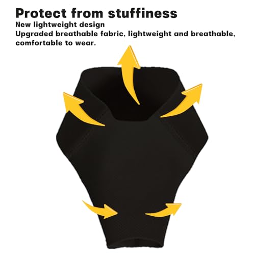 OXYGLOBE 2 Pcs Thumb Sucking Stop Solution, Both Hands Thumb Guard for Thumb Sucking Black Thumb Support Suitable Sports Activities Gaming or Computer Use Occupational Use - Image 4