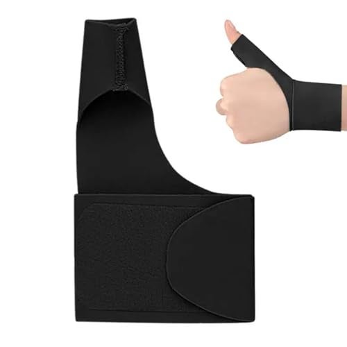 OXYGLOBE 2 Pcs Thumb Sucking Stop Solution, Both Hands Thumb Guard for Thumb Sucking Black Thumb Support Suitable Sports Activities Gaming or Computer Use Occupational Use - Image 5