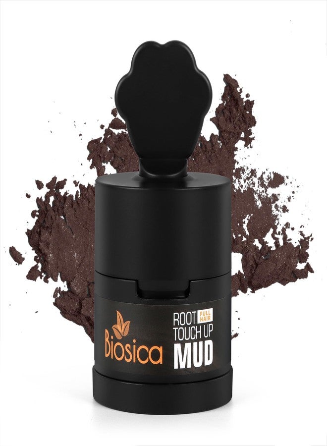Biosica Root Touch Up Powder - Instant Root Concealer for Gray Hair & Thinning Areas - Water & Sweat Resistant Hair Filler - Natural-Looking Hairline Coverage for Men & Women - Long-Lasting, Easy Application (Dark Brown) - Image 3