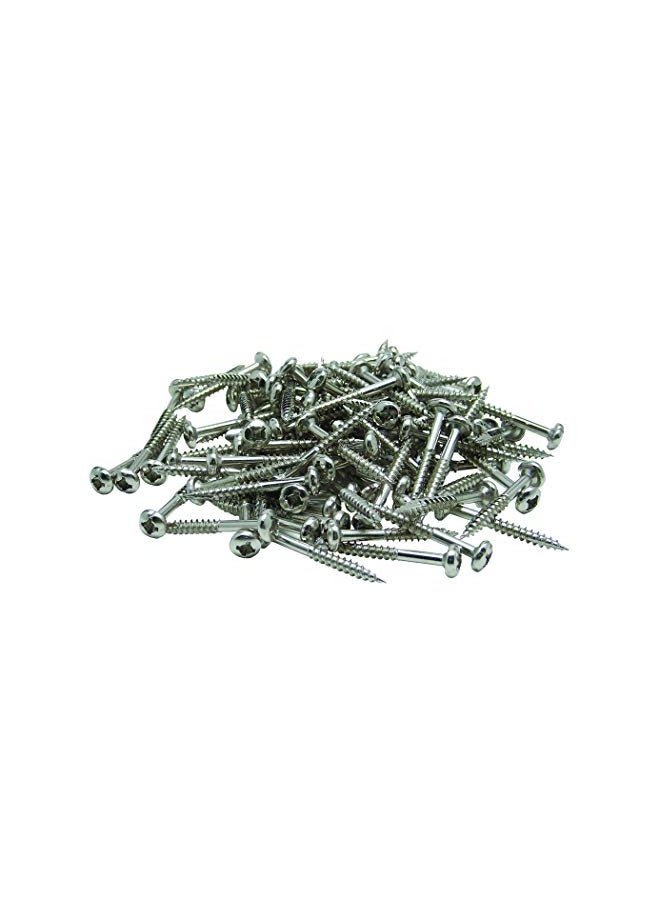 General Tools General Tools Pack Pocket Hole Screws #8498, 1-1/4 Inch, 100-Pack, #8 Fine  - Image 1