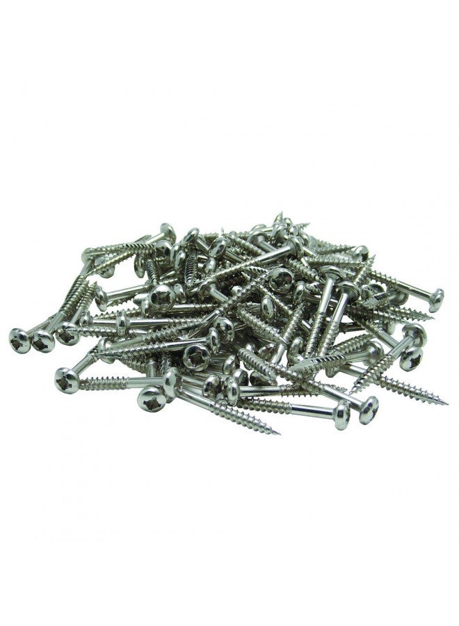 General Tools General Tools Pack Pocket Hole Screws #8498, 1-1/4 Inch, 100-Pack, #8 Fine  - Image 2