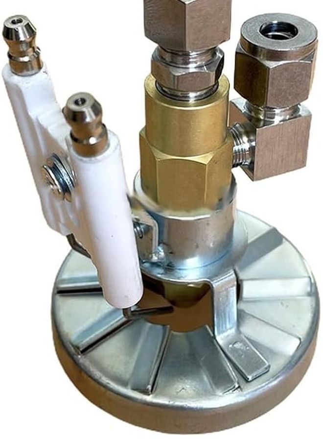 مجموعة فوهة رذاذ الهواء ذات المرذاذ الثقيل القابل للتعديل من النحاس والألومنيوم 1.0 مم - Image 5