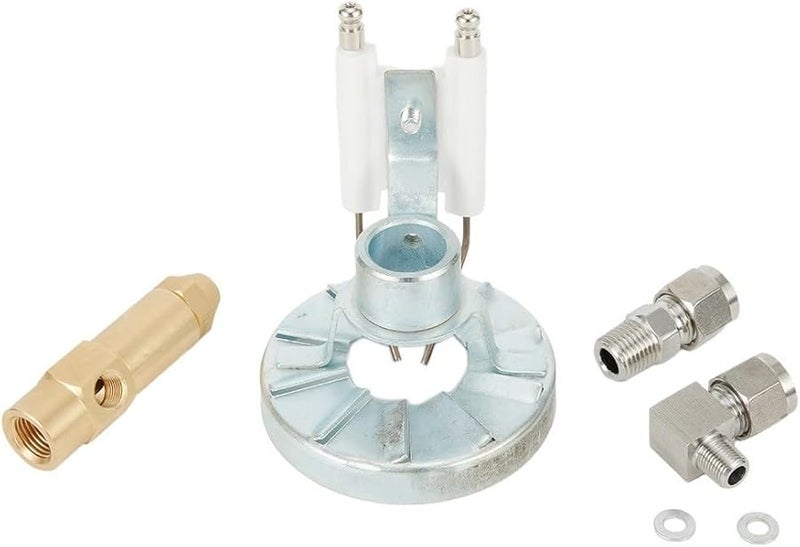 مجموعة فوهة رذاذ الهواء ذات المرذاذ الثقيل القابل للتعديل من النحاس والألومنيوم 1.0 مم - Image 4