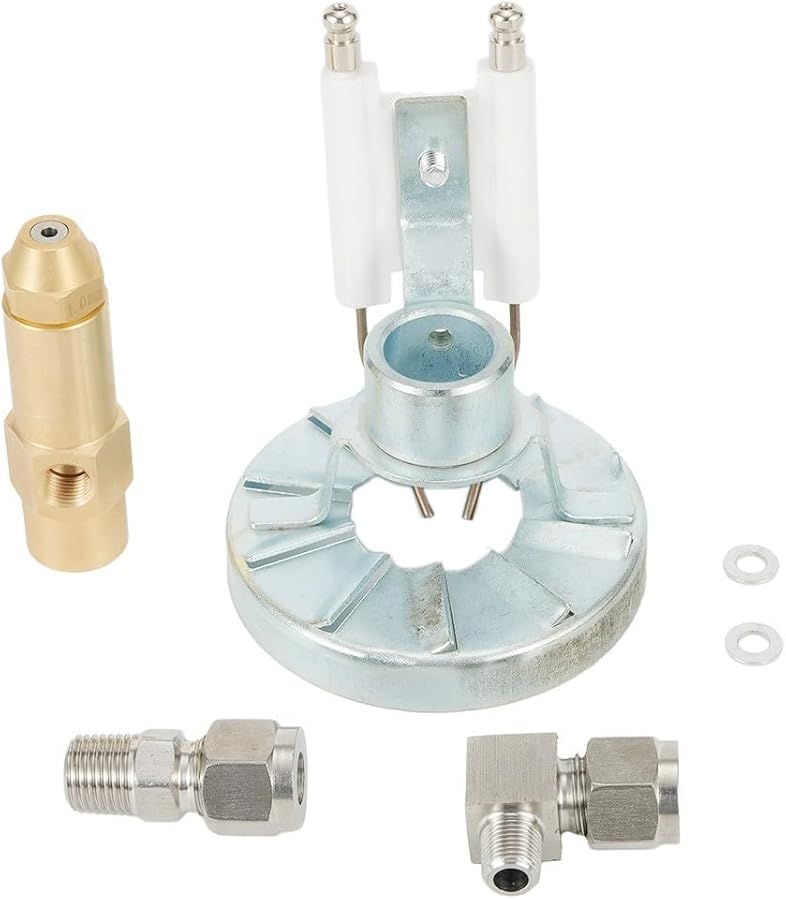 مجموعة فوهة رذاذ الهواء ذات المرذاذ الثقيل القابل للتعديل من النحاس والألومنيوم 1.0 مم - Image 2