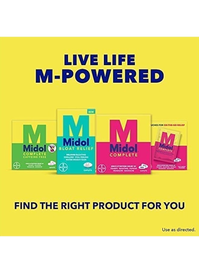 Midol - Bloat Relief With Pamabrom, 60 Caplets - Image 1