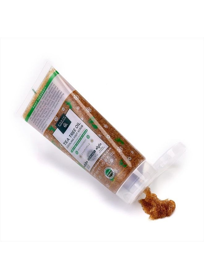 Earth Therapeutics - Tea Tree Oil Cooling Foot Scrub 6 fl. oz. - Image 1