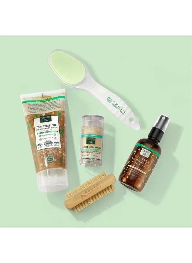 Earth Therapeutics - Tea Tree Oil Cooling Foot Scrub 6 fl. oz. - Image 1