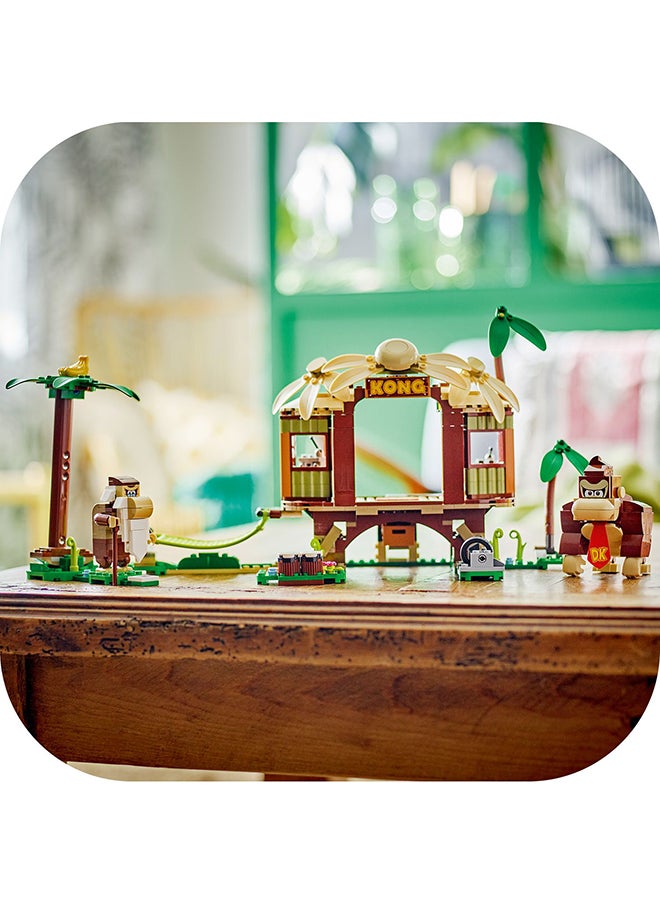 Super Mario Donkey Kong’S Tree House Expansion Set 71424 Collectible Building Toy Set Featuring 2 Buildable Characters; Gift Playset For Kids Aged 8 And Over (555 Pieces)