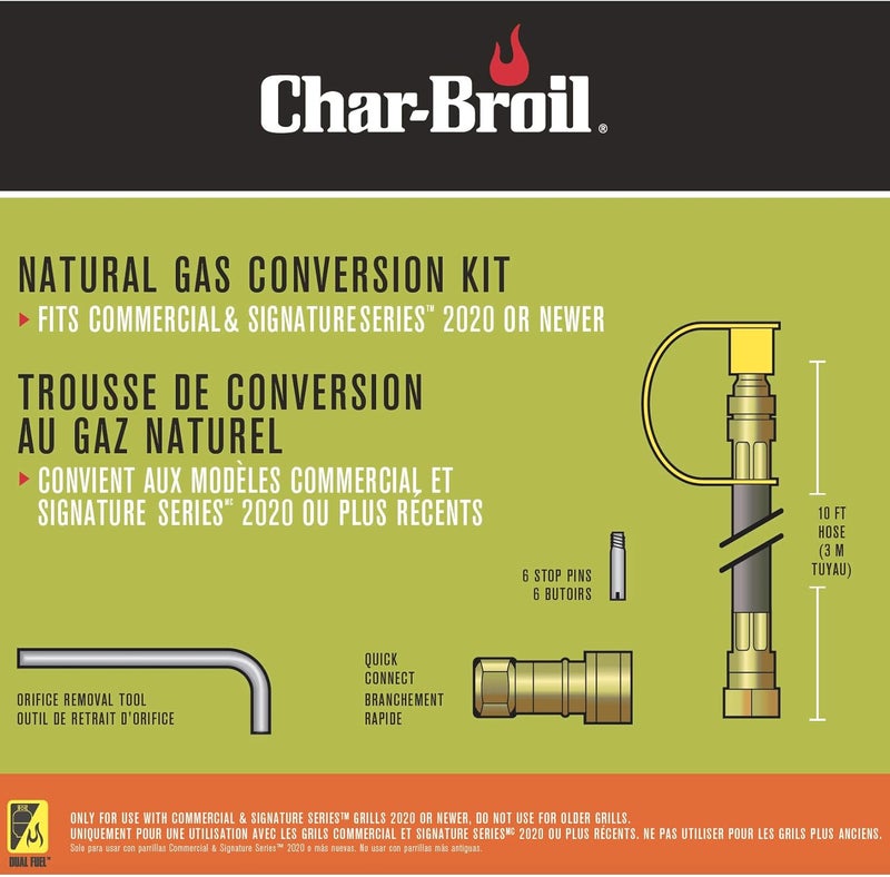 Charbroil Natural Gas Conversion Kit, 2020 and Newer - 8216842R04 - Image 3