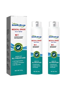 20g Medical Grade Scar Spray，Scar Removal Advanced Scar Spray for all types of scars, surgical scars and stretch marks (2 PCS)